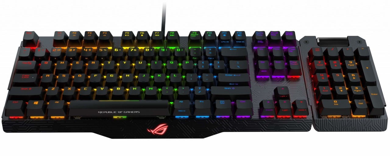 [12/10/2016] Asus ROG Claymore: Teilbare Aluminium-Tastatur mit MX-RGB-Schaltern (4)
