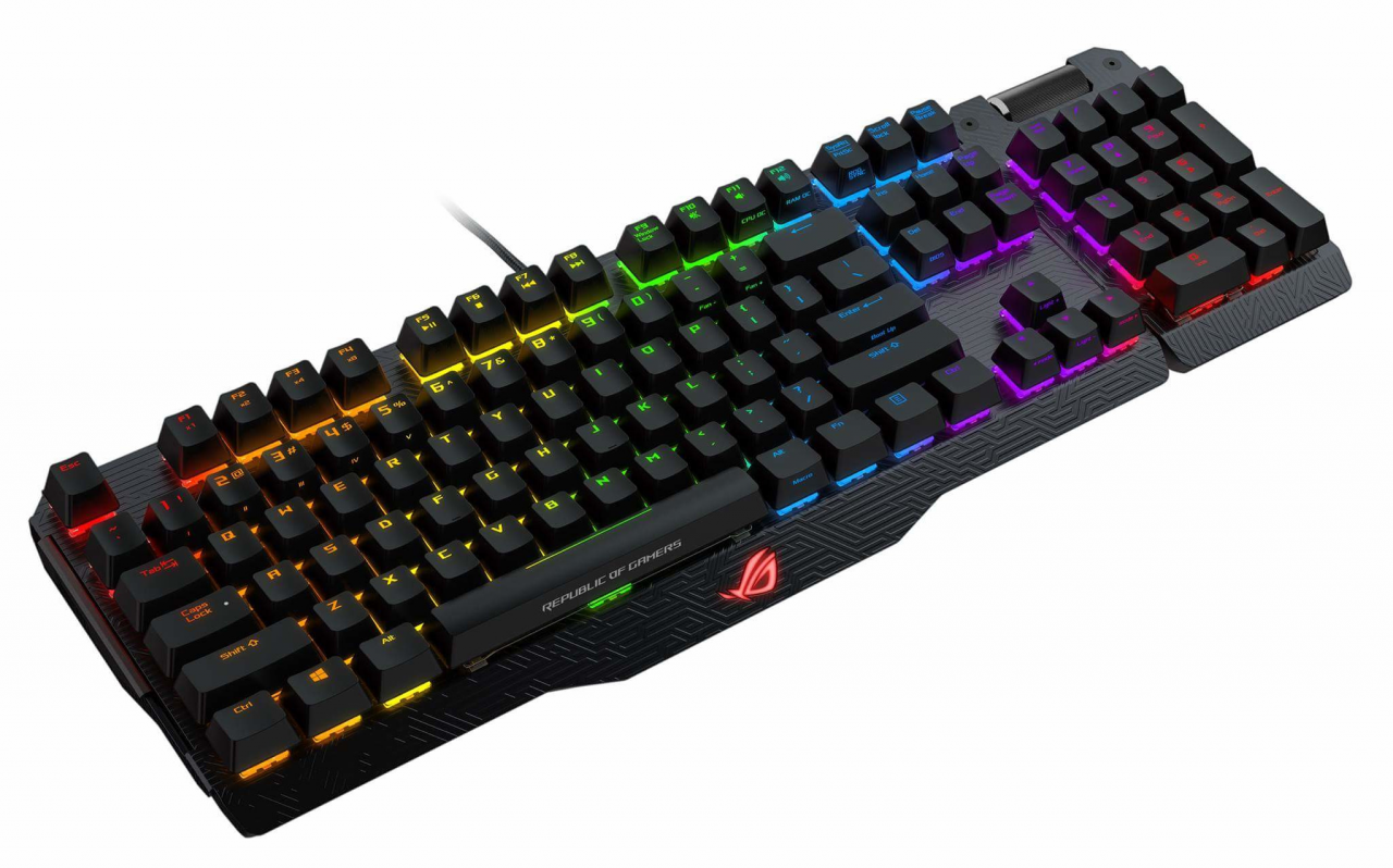 [12/10/2016] Asus ROG Claymore: Teilbare Aluminium-Tastatur mit MX-RGB-Schaltern (3)