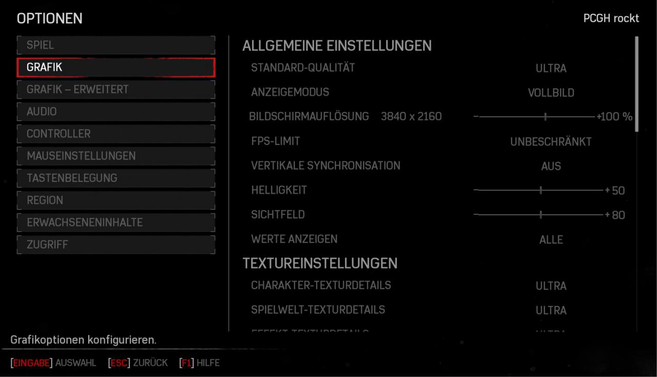 Gears of War 4 - Menüs - Grafik (1)