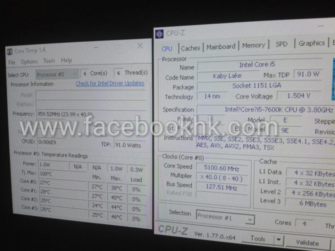 [20/10/2016] Kaby Lake: Intel Core i5 und i7 Spitzenmodelle übertaktet (1)