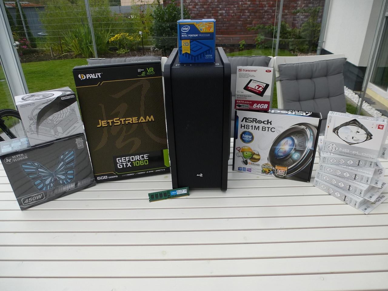 [24/10/2016] Pentium G3258 AE trifft Geforce GTX 1060: Ein Folding@Home-PC entsteht (20)