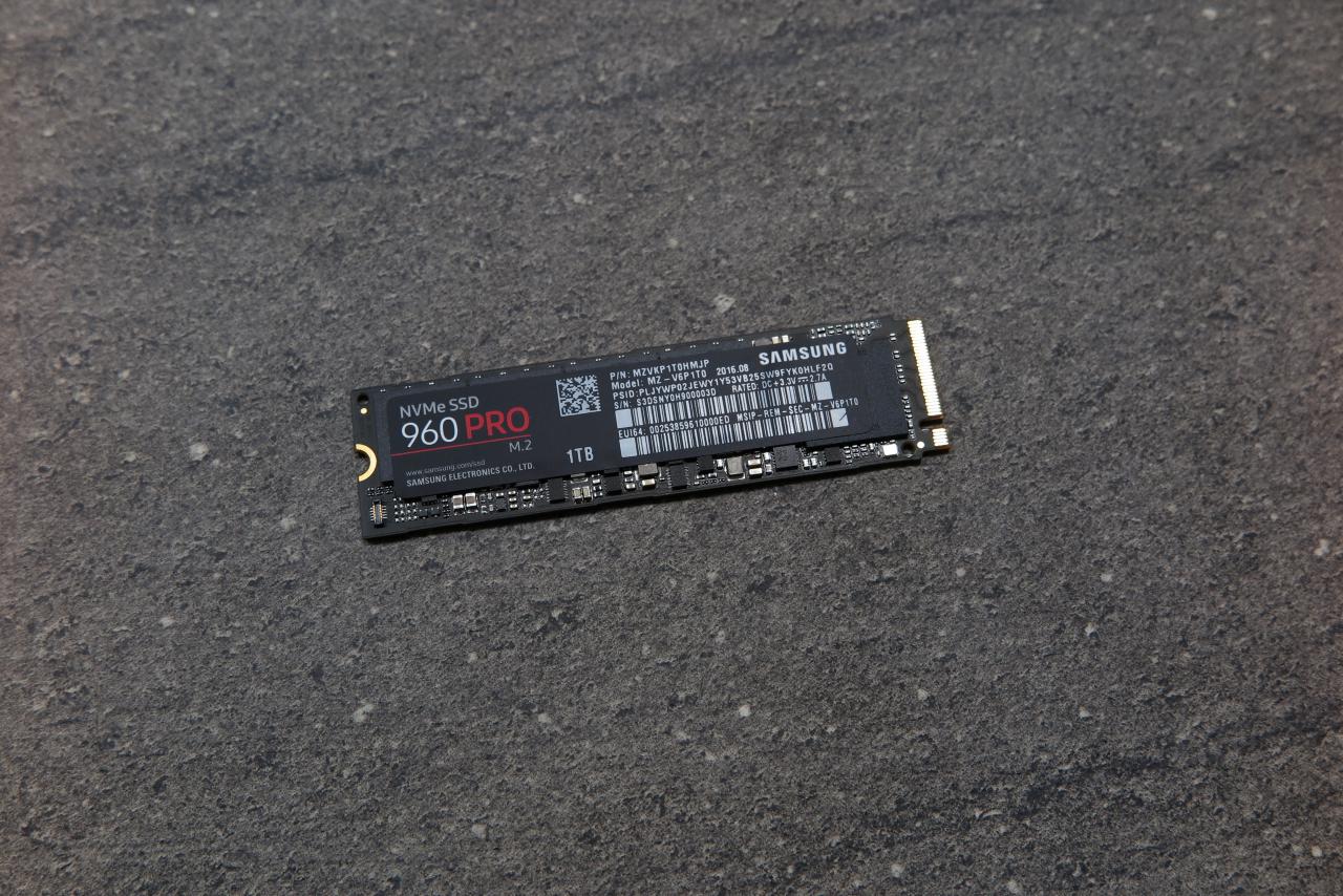 [18/10/2016] Samsung SSD 960 Pro