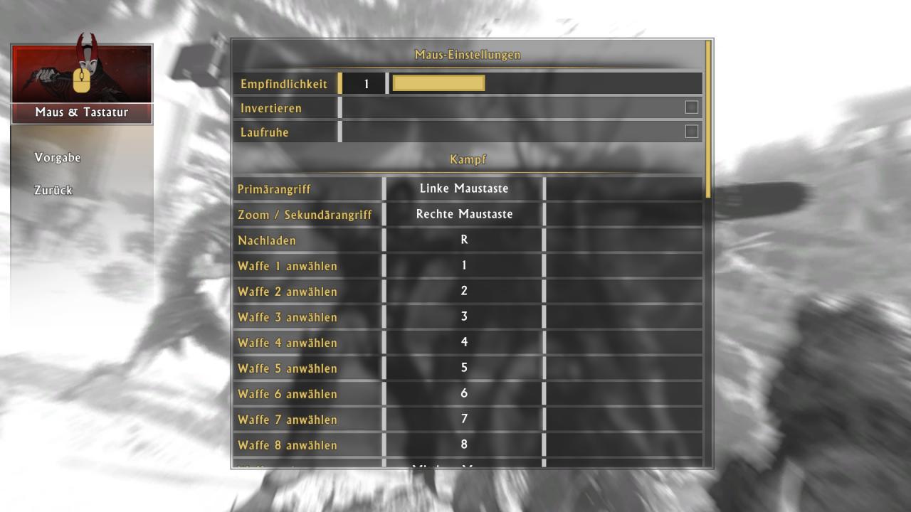 [26/10/2016] Shadow Warrior 2 - Menüs - Steuerung (1)
