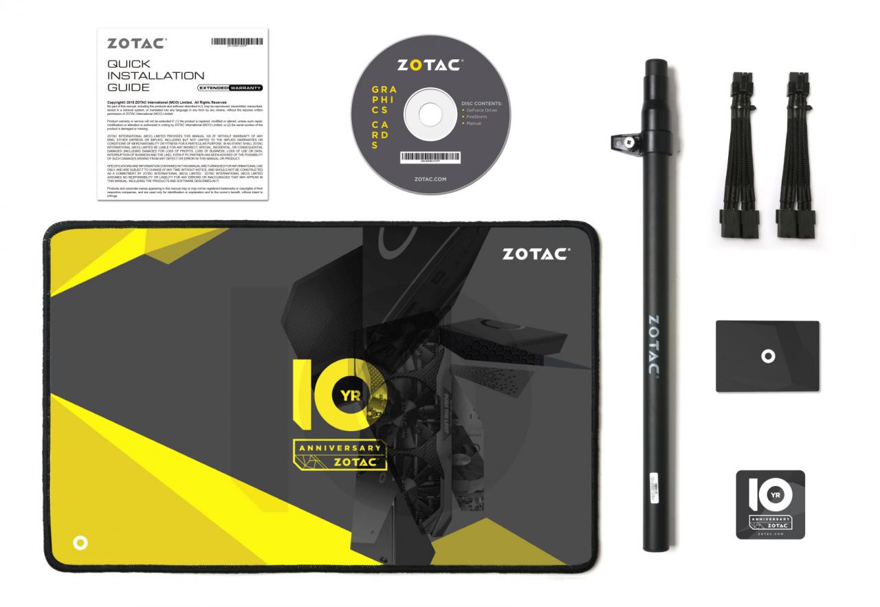 [25/10/2016] Zotac Geforce GTX 1080 Arctic Storm Thermaltake Anniversary Edition 8 