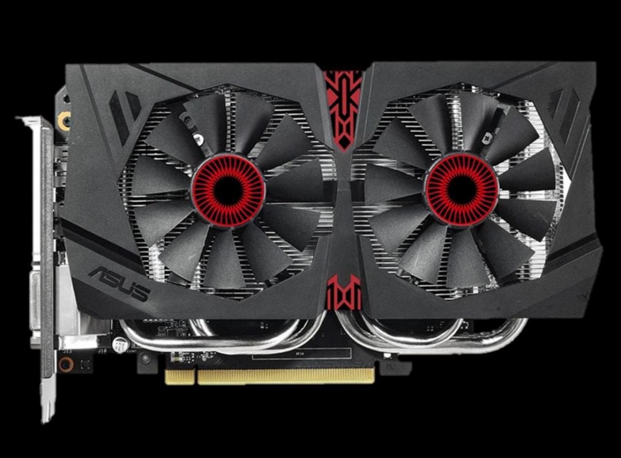 [12/11/2016] Die Asus GTX 1060 Strix mit DirectCU-II-Kühler misst im Vergleich zur größeren Schwester fast 9 Zentimeter weniger und kommt auf 21 Zentimeter Länge. (2)