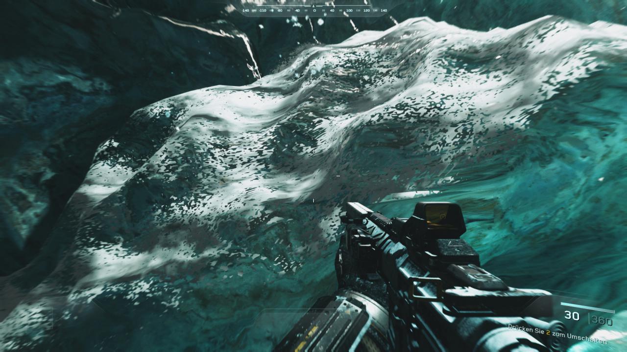 [04/11/2016] CoD Infinite Warfare mit einer 2-GiByte-Grafikkarte (Geforce GTX 1050) in Full HD: Texturdetails werden wegen Speichermangels gnadenlos ausgeblendet (2)