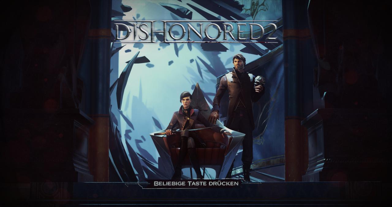 [10/11/2016] Dishonored 2: Startbildschirm