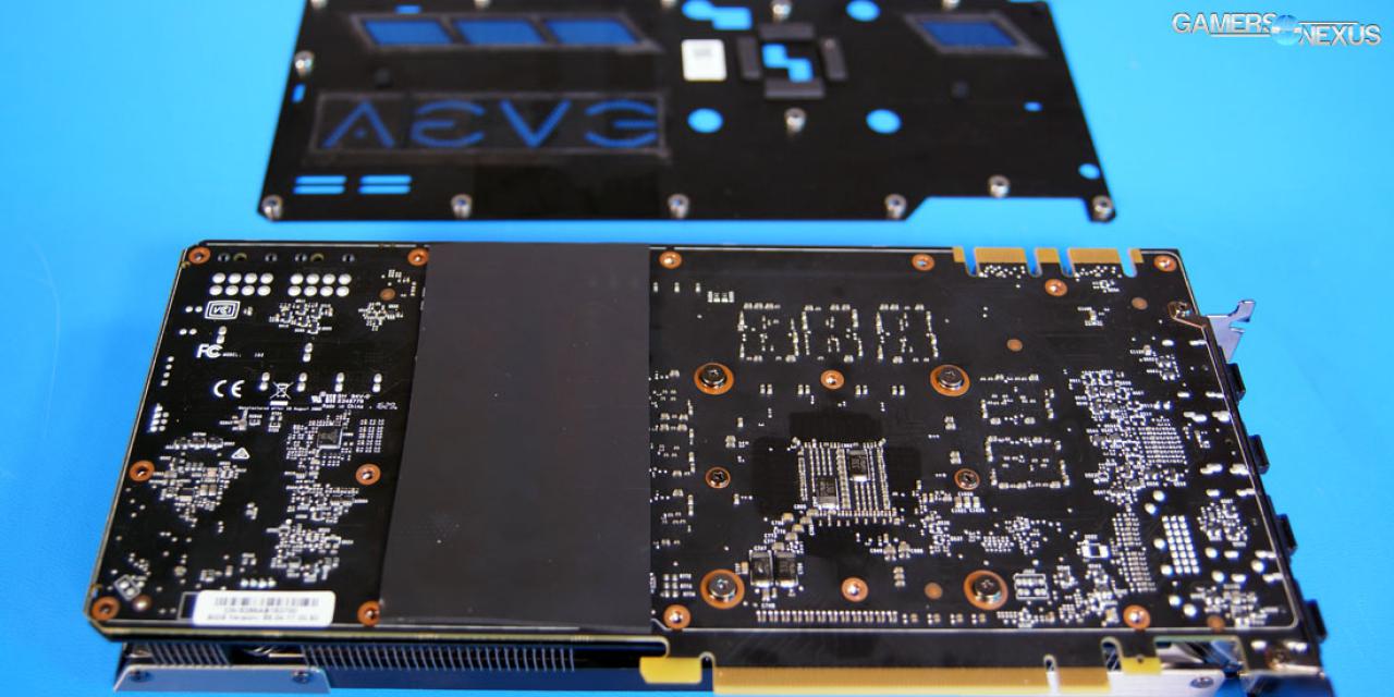 [03/11/2016] EVGA Geforce GTX 1080 FTW mit Thermalmod (PCB Rückseite)