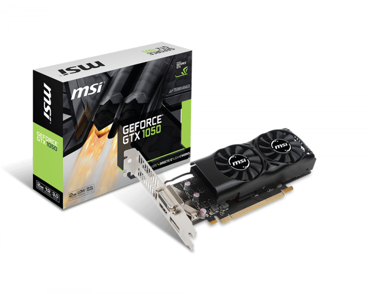 [22/11/2016] Geforce GTX 1050 (Ti): MSI zeigt erste Low-Profile-Versionen mit zwei Lüftern (1)