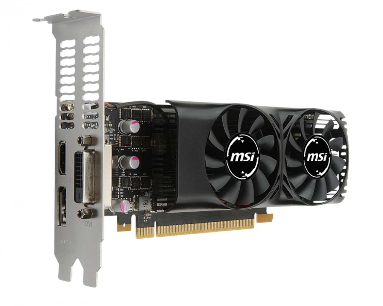 [22/11/2016] Geforce GTX 1050 (Ti): MSI zeigt erste Low-Profile-Versionen mit zwei Lüftern (2)