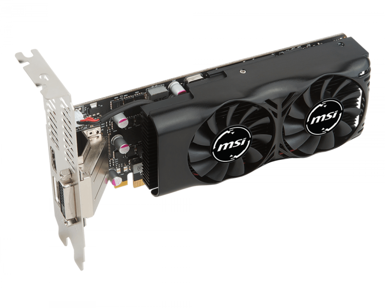 [22/11/2016] Geforce GTX 1050 (Ti): MSI zeigt erste Low-Profile-Versionen mit zwei Lüftern (3)