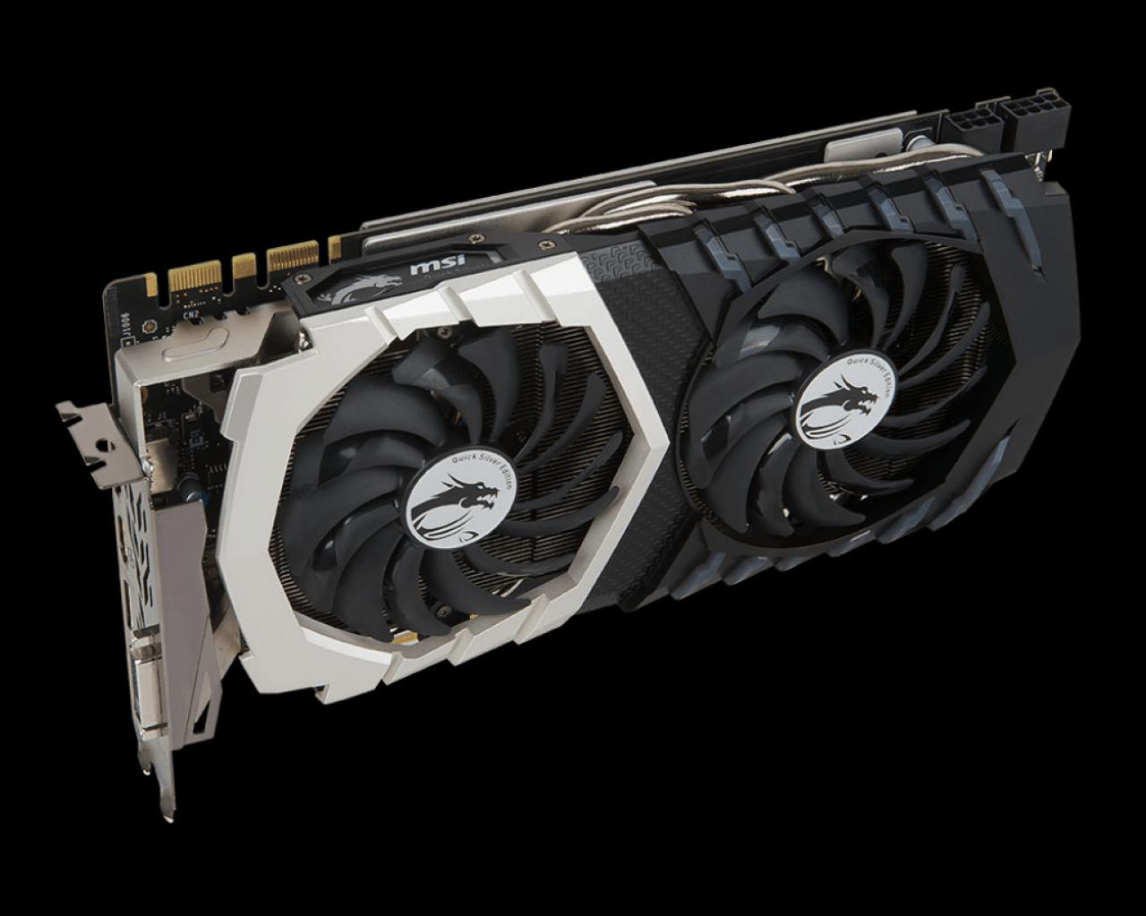[02/11/2016] MSI Geforce GTX 1070 Quick Silver 8G im schlichteren Design (1)