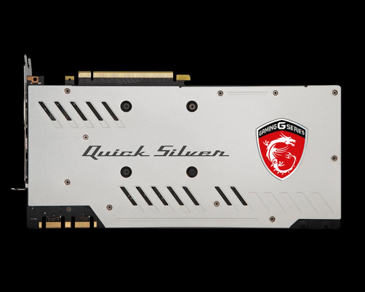 [02/11/2016] MSI Geforce GTX 1070 Quick Silver 8G im schlichteren Design (2)