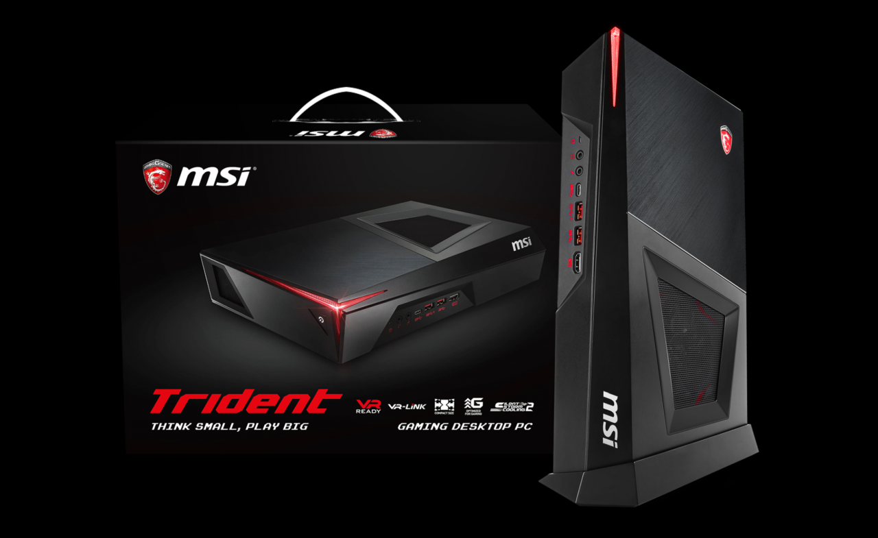 [16/11/2016] MSI Trident: 4,72-Liter-PC Soll Wohnzimmer VR-ready machen (1)