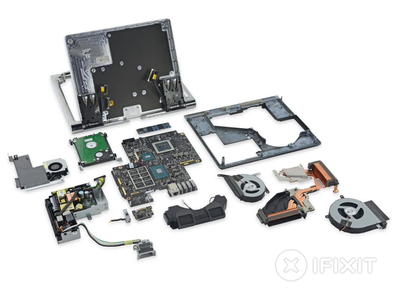 [30/11/2016] Microsoft Surface Studio Teardown: Überraschend gut zerlegbar (1)