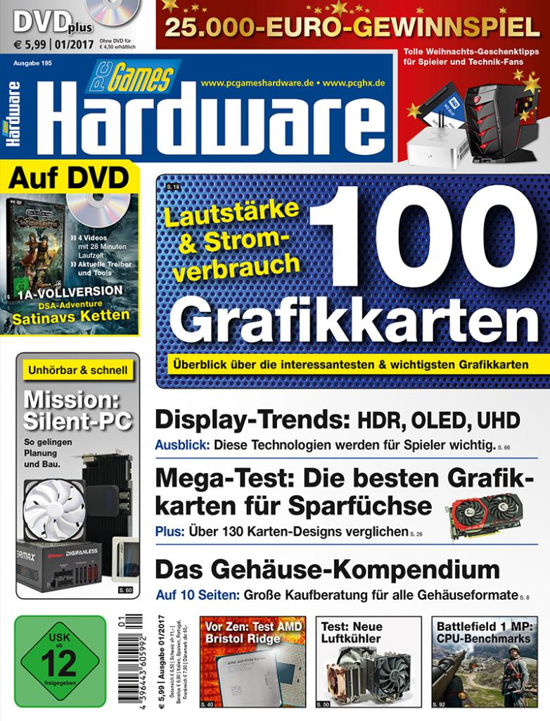 [30/11/2016] PCGH #195 (01- 2017): DVD-Titel