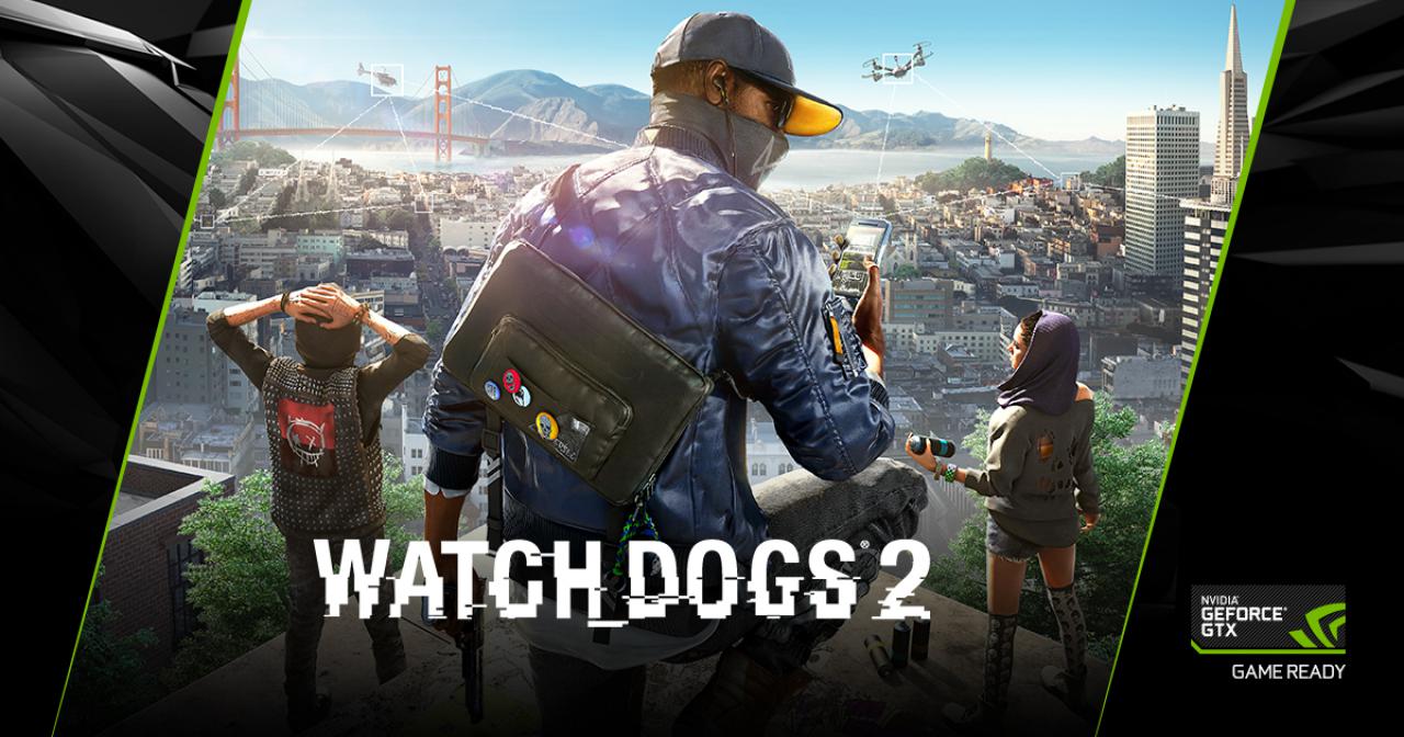 [23/11/2016] Nvidia bietet einen umfangreichen Grafik-Guide zu Watch Dogs 2.