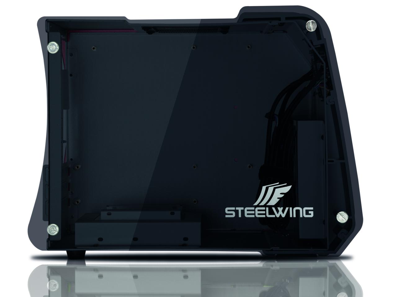 [12/12/2016] Das Steelwing ist ein m-ATX-Gehäuse aus Aluminium und Glas. (14)
