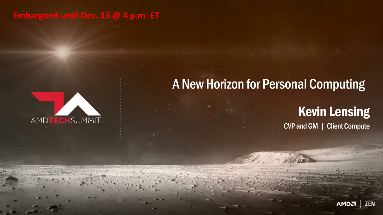 [13/12/2016] AMD stellt Ryzen vor: Zen bekommt 3,4 GHz und mehr Basistakt (1)