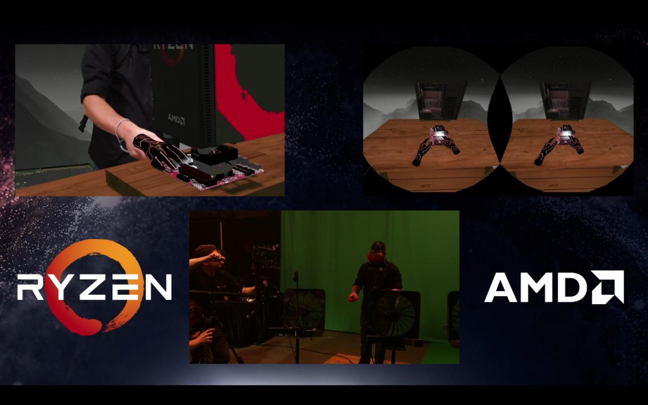 [14/12/2016] AMD Ryzen-System in VR mit Wraith-Kühler