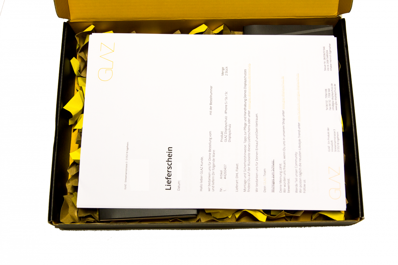 [03/12/2016] Verpackung