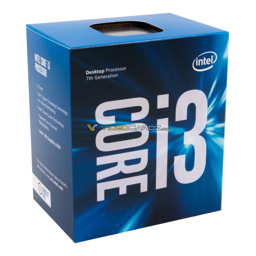[21/12/2016] Neue Retailverpackung für den Intel Core i3 der siebten Generation (Kaby Lake)