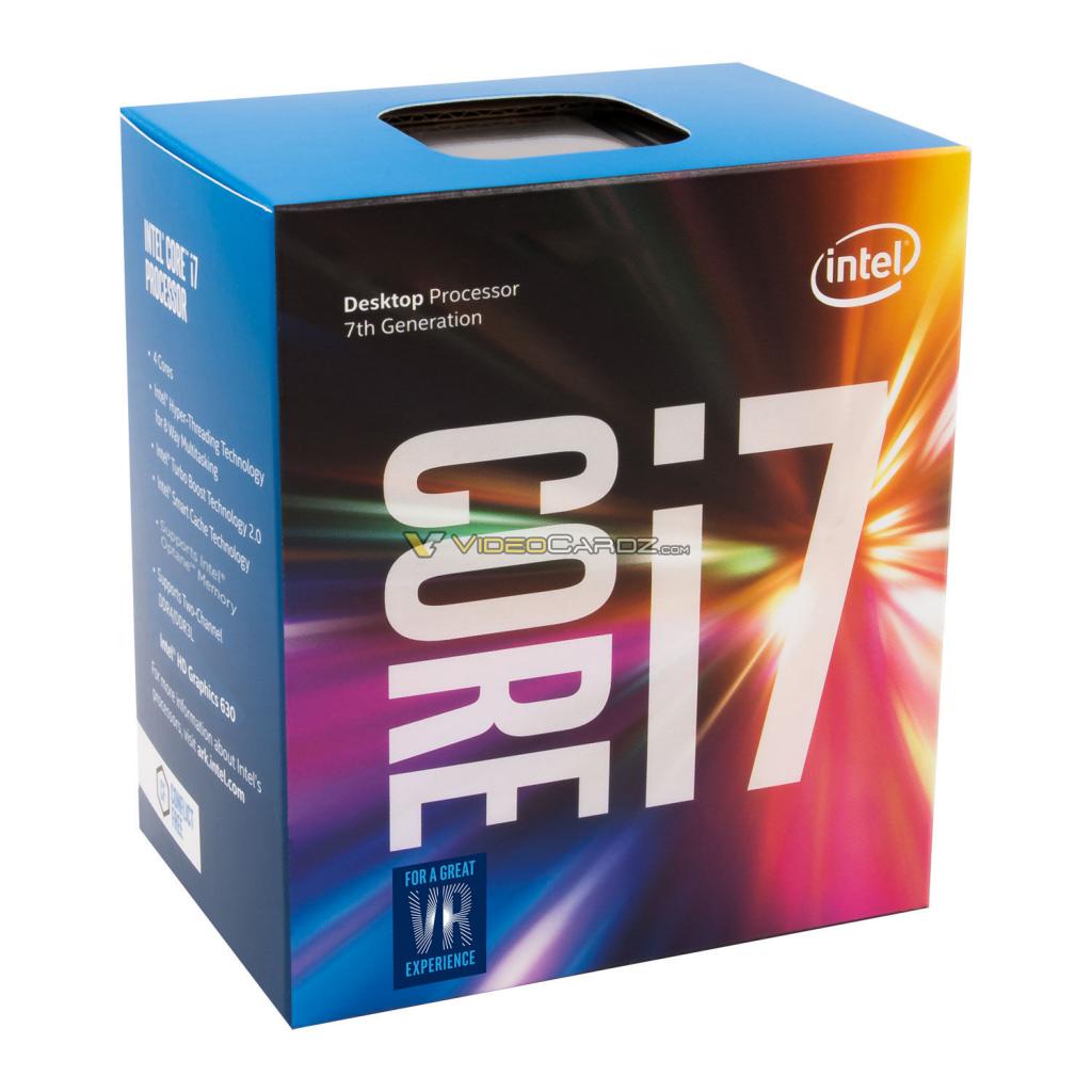 [21/12/2016] Neue Retailverpackung für den Intel Core i7 der siebten Generation (Kaby Lake)