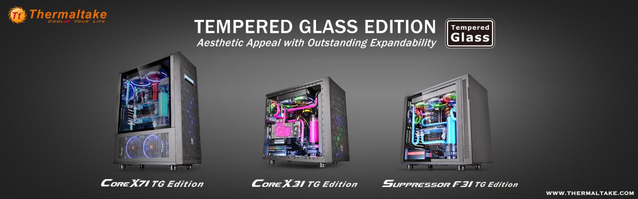[20/12/2016] Thermaltake Core X71, X31 und Suppressor F31