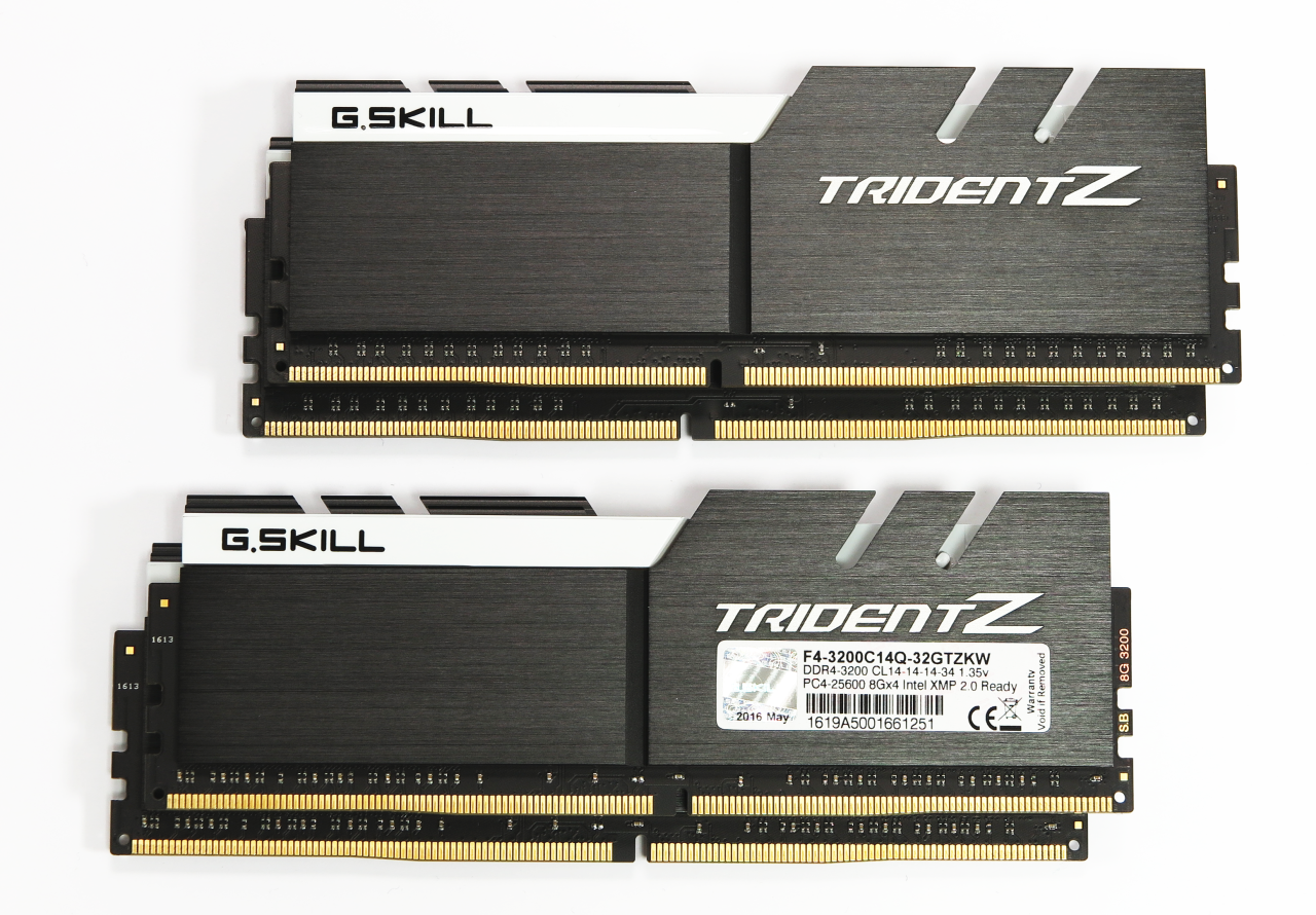 [13/12/2016] G.Skill Trident Z F4-3200C14Q-32GTZKW