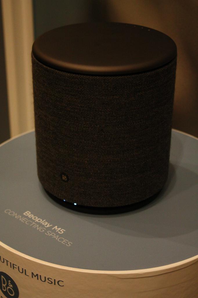 [09/01/2017] Klein aber oho der neue Bluetooth Lautsprecher M5 von Bang und Olufsen