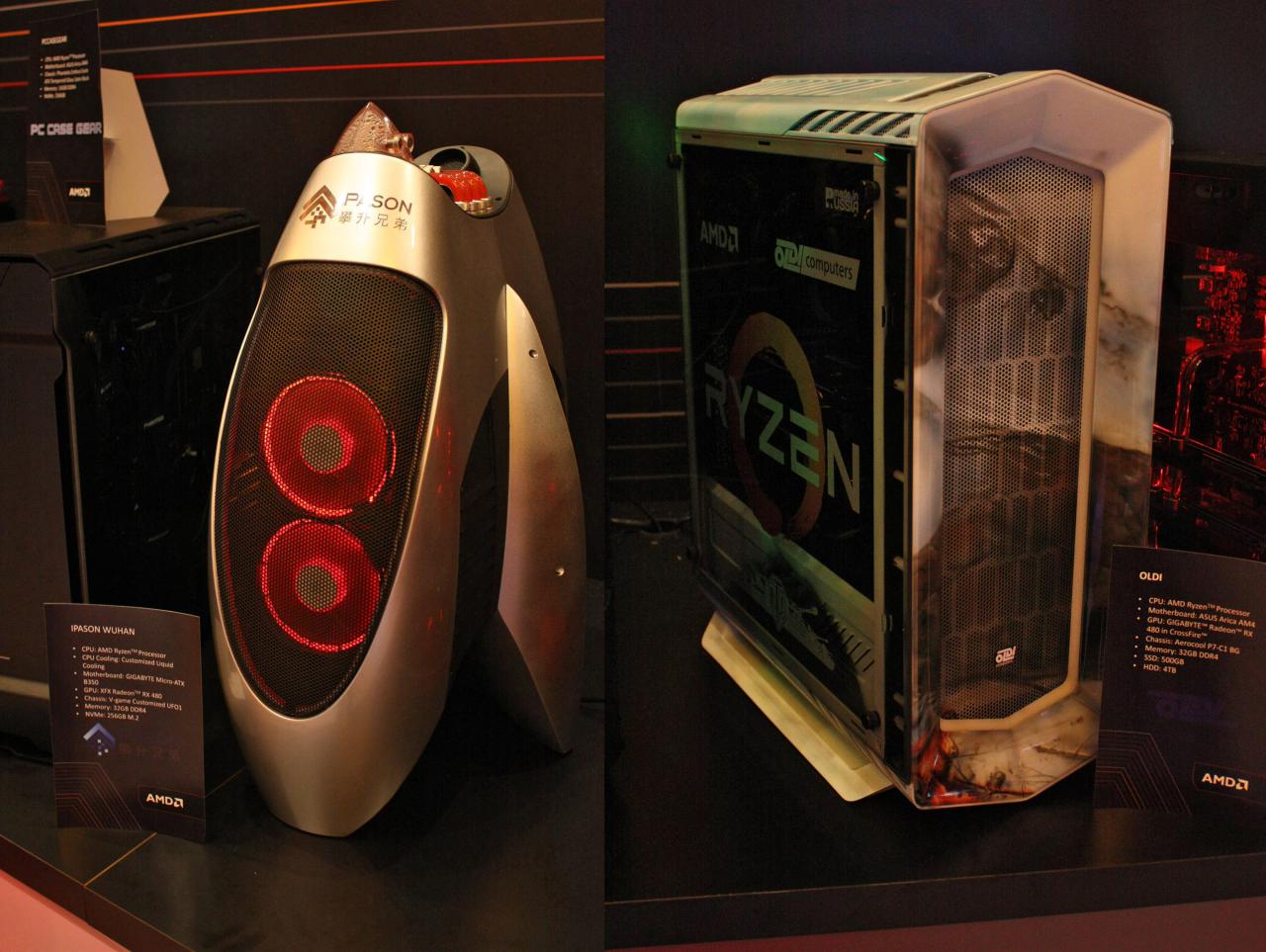 [07/01/2017] CES 2017: AMD zeigt AM4-Komplettsysteme mit Ryzen (2)