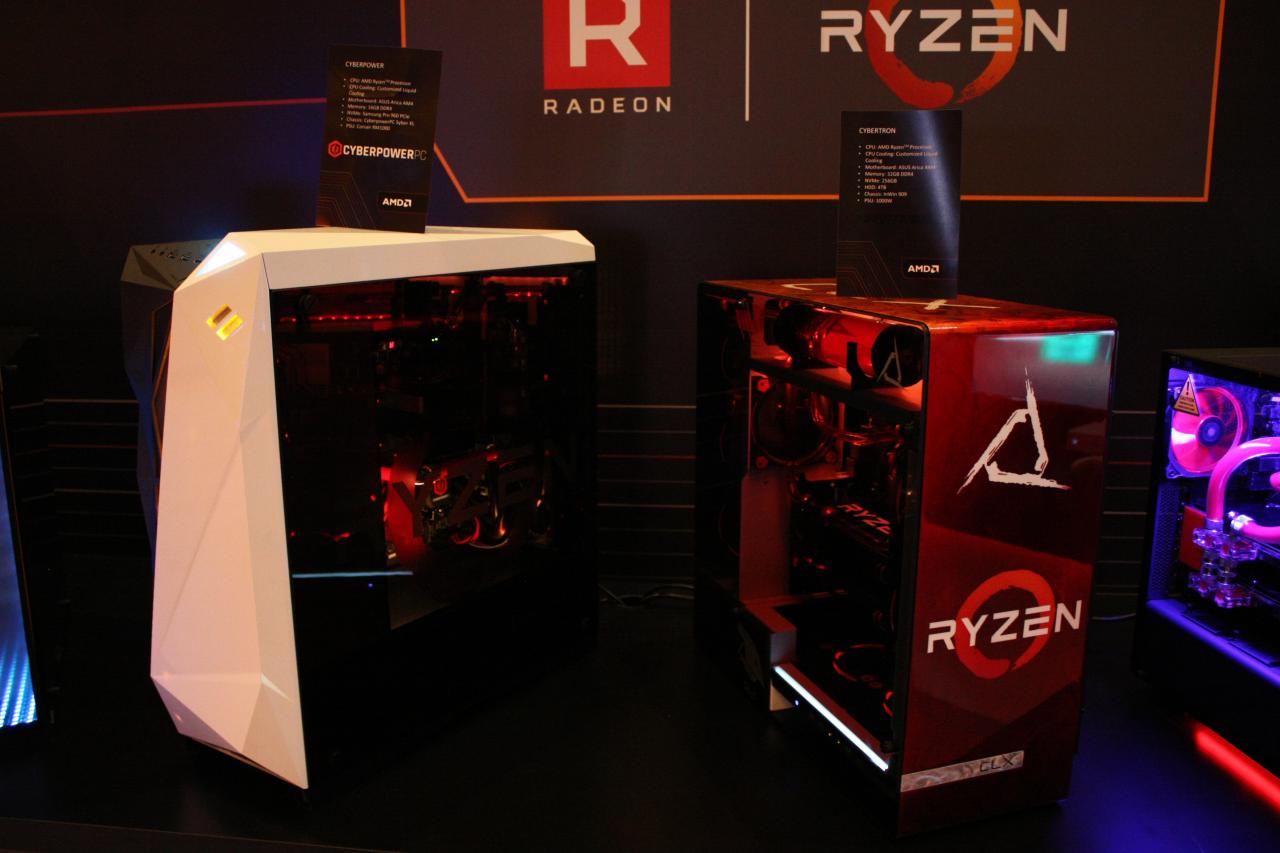 [07/01/2017] CES 2017: AMD zeigt AM4-Komplettsysteme mit Ryzen (3)