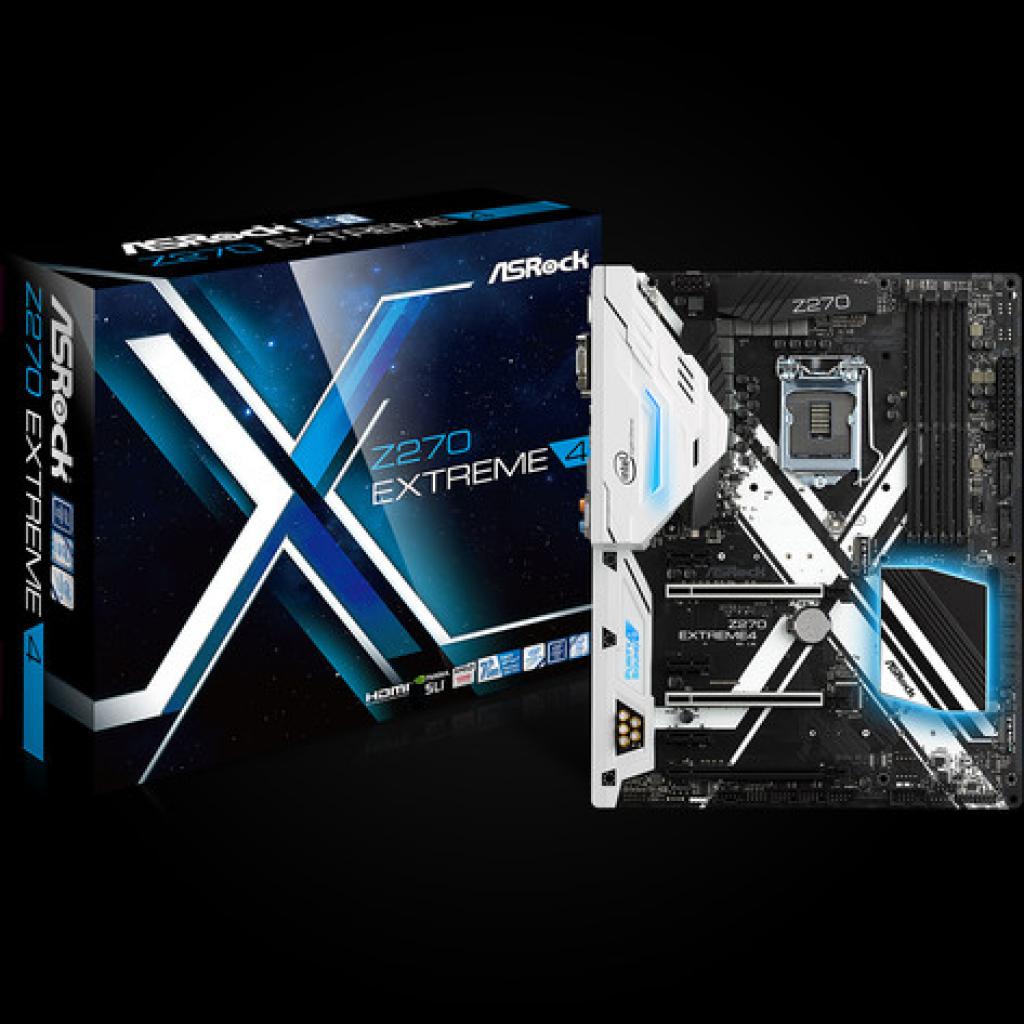 [08/01/2017] Im Bild zu sehen ist das Asrock Z270 Extreme4, welches von USB 3.1 profitiert.