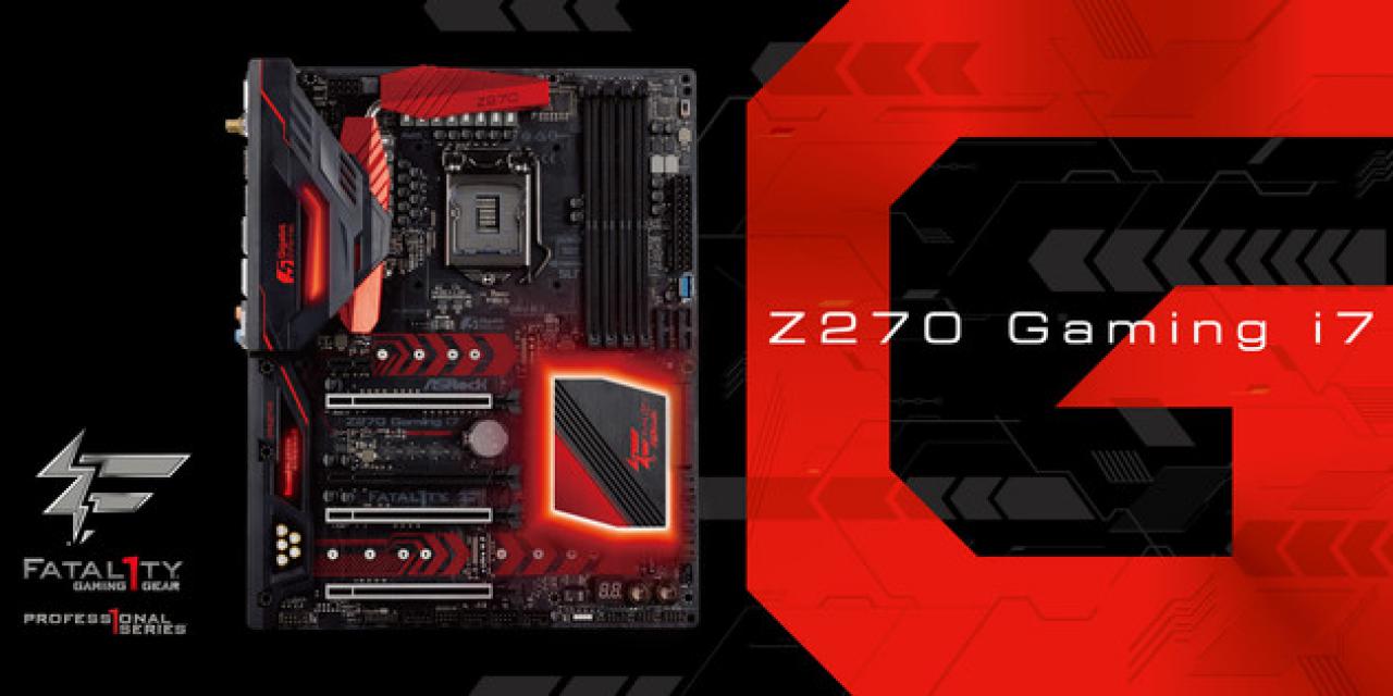 [08/01/2017] 5-Gbit-LAN hat neben dem Flaggschiff auch das Z270 Professional Gaming i7.