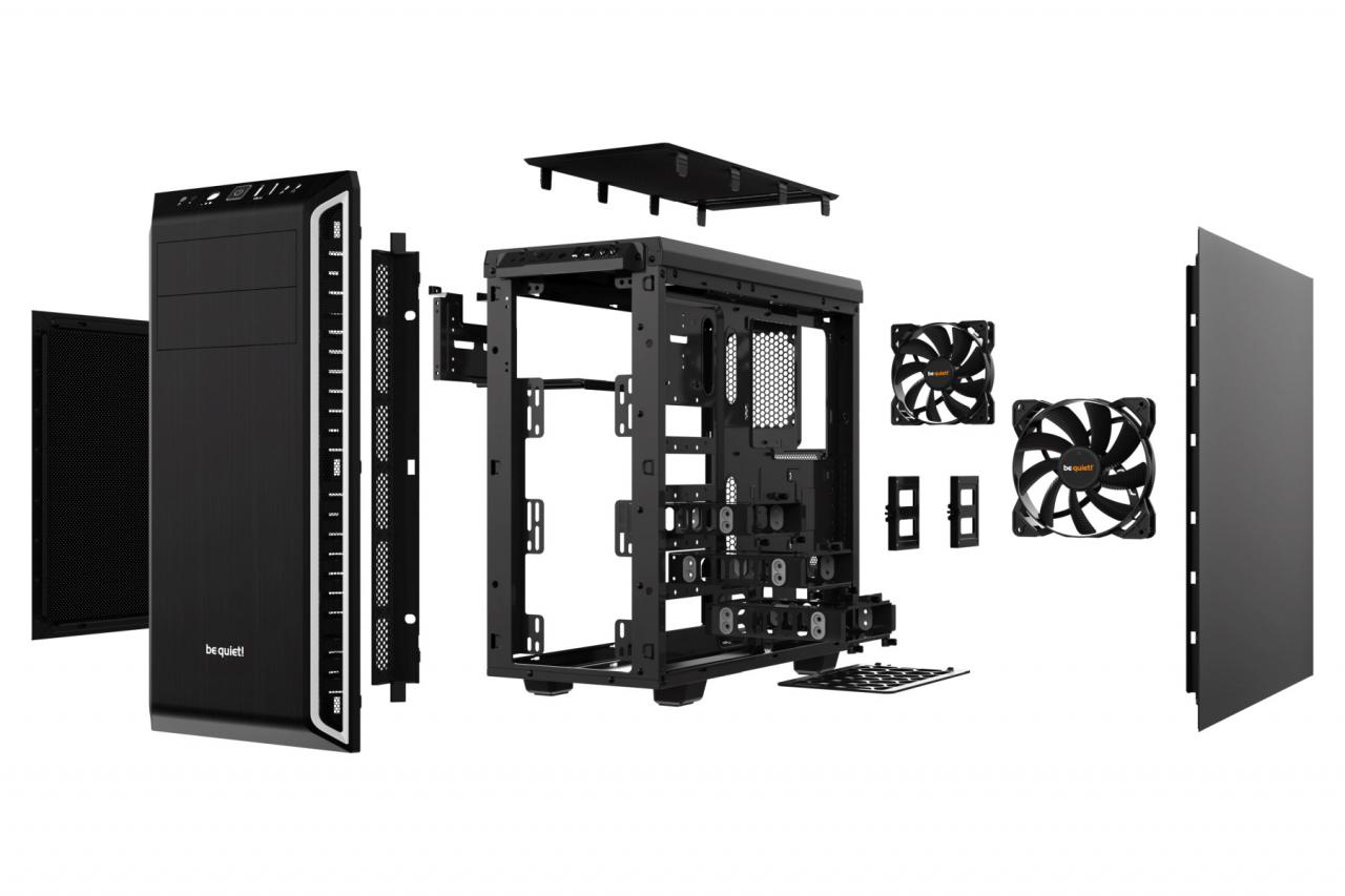 [17/01/2017] Be quiet Pure Base 600: Modulares Gehäuse für 80 Euro (12)