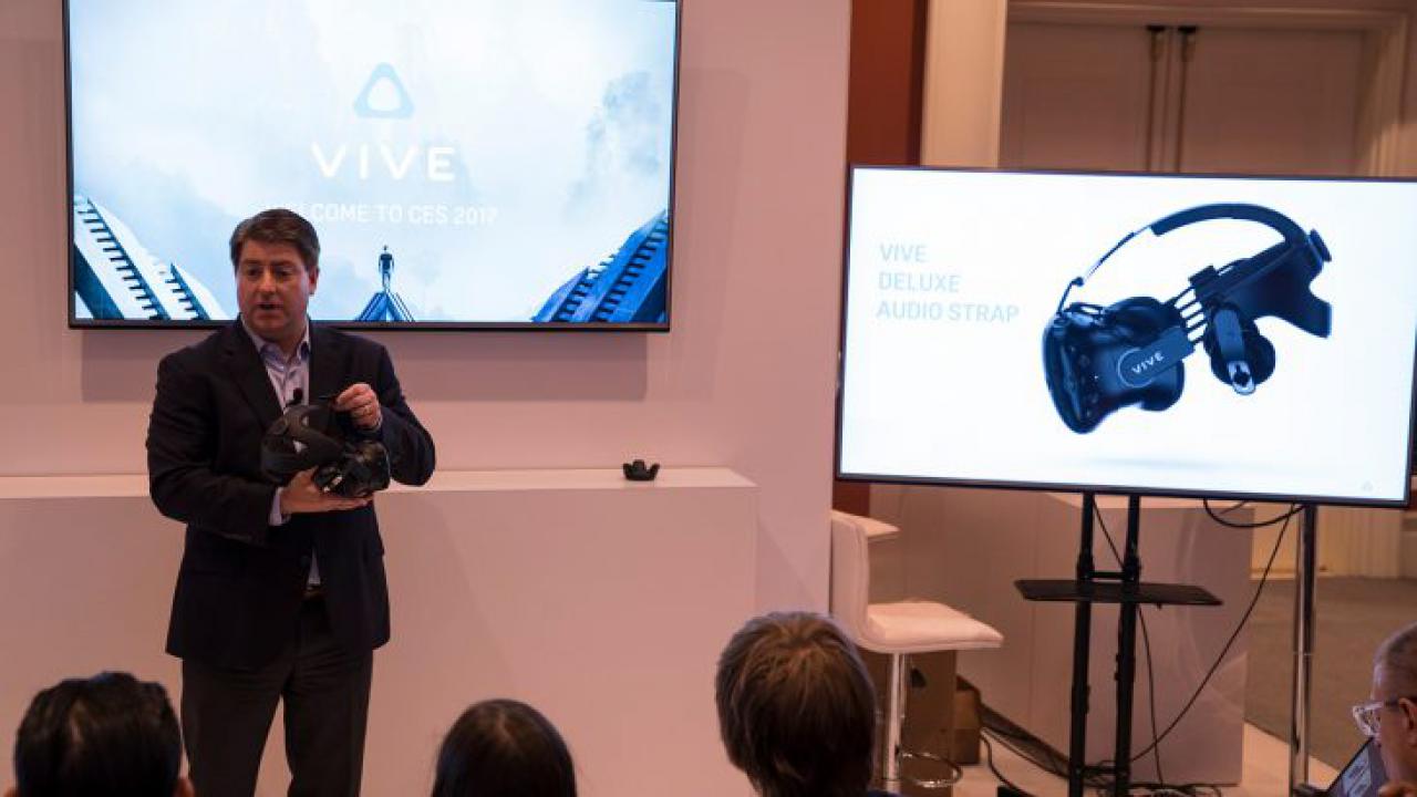 [05/01/2017] HTC Vive: Tracker und Deluxe Audio Strap statt Nachfolger vorgestellt. (1)