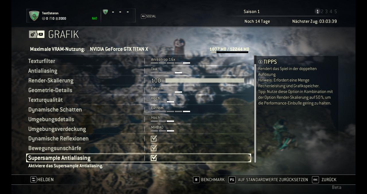 [27/01/2017] For Honor Closed Beta: DCI-4K maxed & downsampled - Grafikmenü 3