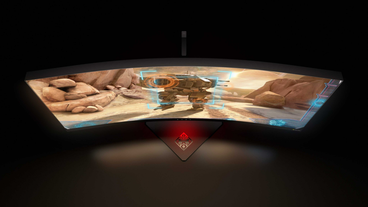 [04/01/2017] Omen X 35: HPs erstes G-Sync-LCD hat ein gebogenes VA-Panel (5)