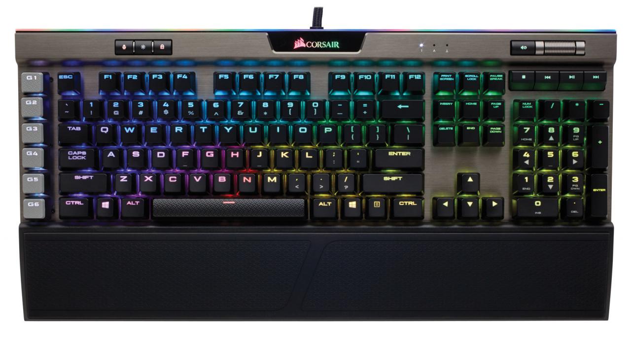 [05/01/2017] Corsair K95 RGB Platinum (Gunmetal)