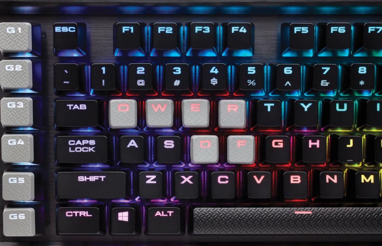 [05/01/2017] Tastenkappen der Corsair K95 RGB Platinum