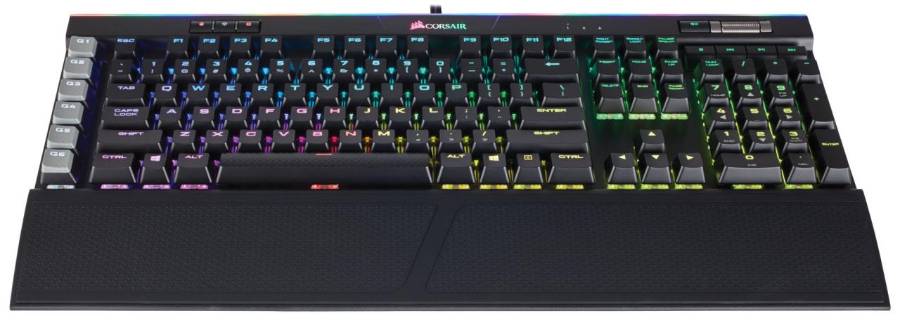 [05/01/2017] Corsair K95 RGB Platinum (vorne)