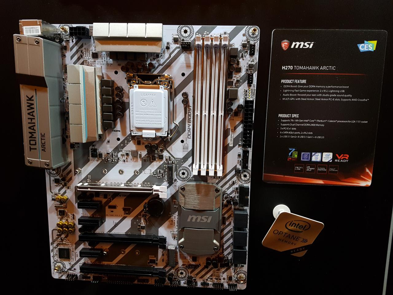 [11/01/2017] MSI H270 Tomahawk Arctic
