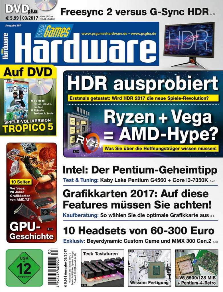 [24/01/2017] PCGH #197 (03-17): Cover DVD