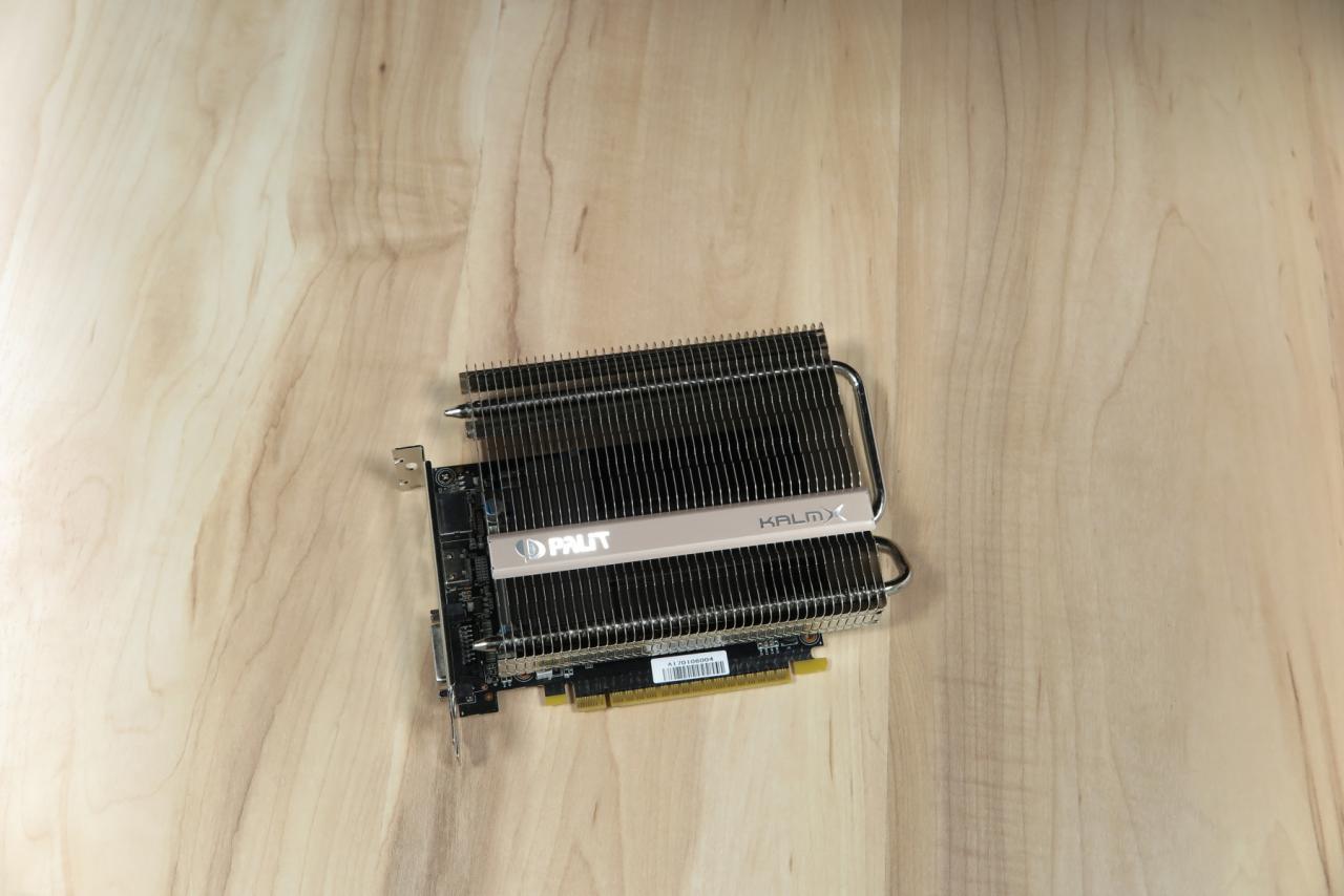 [26/01/2017] Palit Geforce GTX 1050 Ti Kalmx: Die stärkste passivgekühlte Grafikkarte (8)