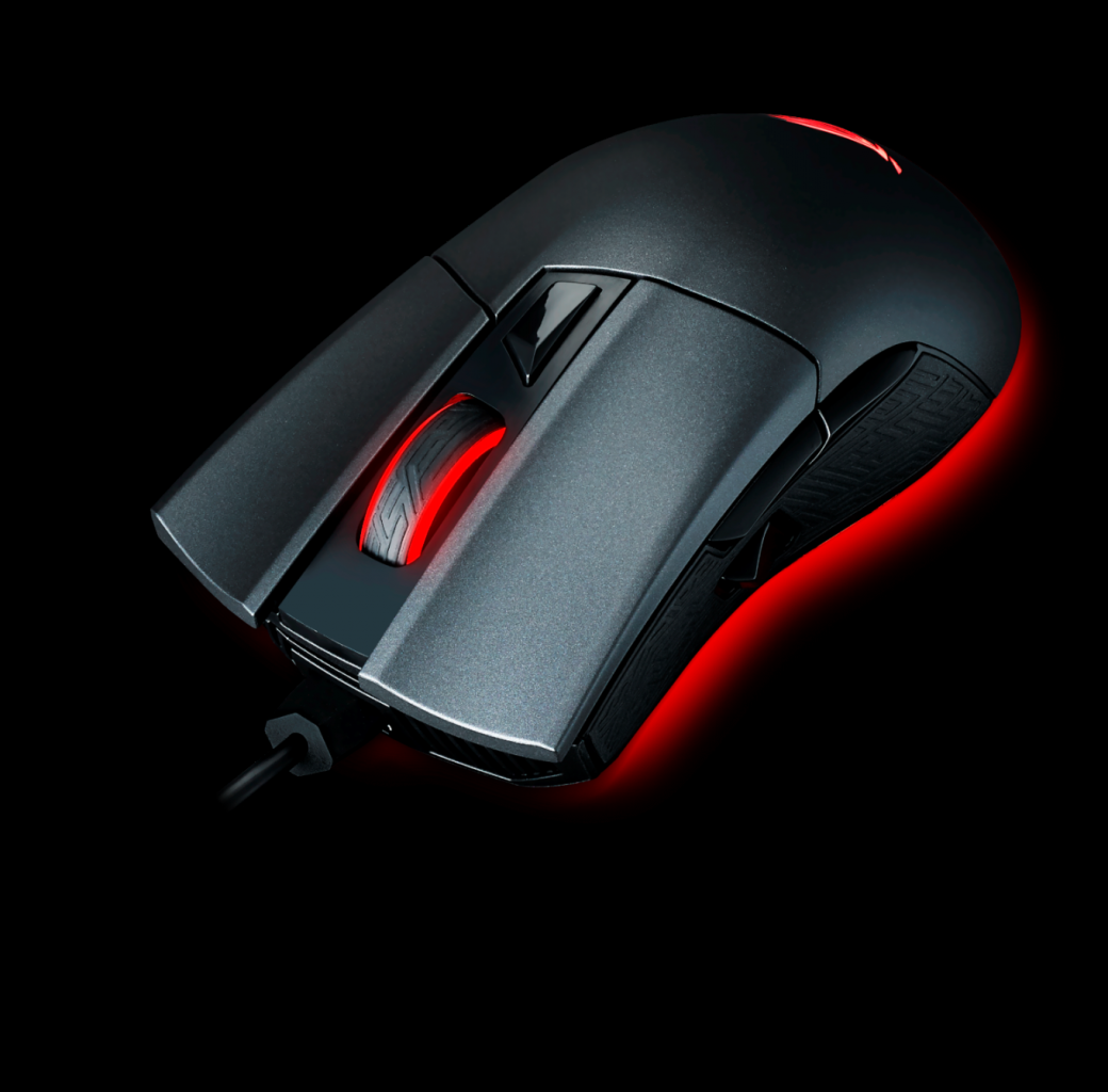 [06/01/2017] Die ROG Gladius II bietet aktualisierte Hardware mit 12.000-DPI-Sensor und Aura-Sync-RGB-Beleuchtung. (2)