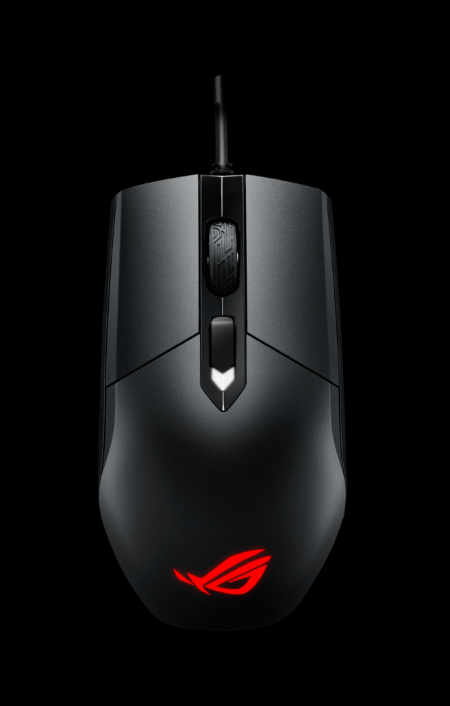 [06/01/2017] Symmetrisches Design und RGB-Beleuchtung stehen bei der ROG Strix Impact im Vordergrund - die Haltbarkeit ist dank Omron-Switches gewährleistet. (1)