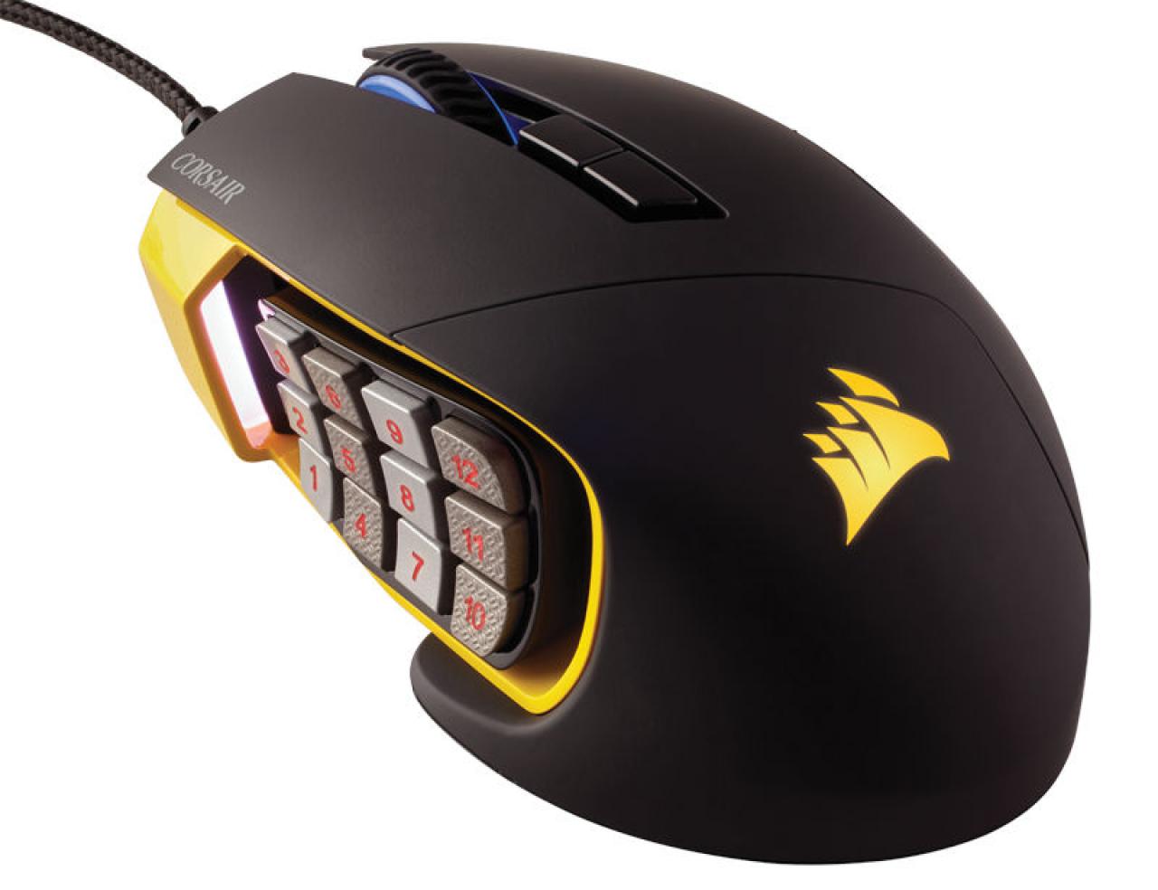 [05/01/2017] Corsair Scimitar Pro RGB gelb