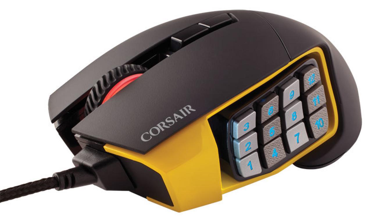 [05/01/2017] Corsair Scimitar Pro RGB gelb (Seite)