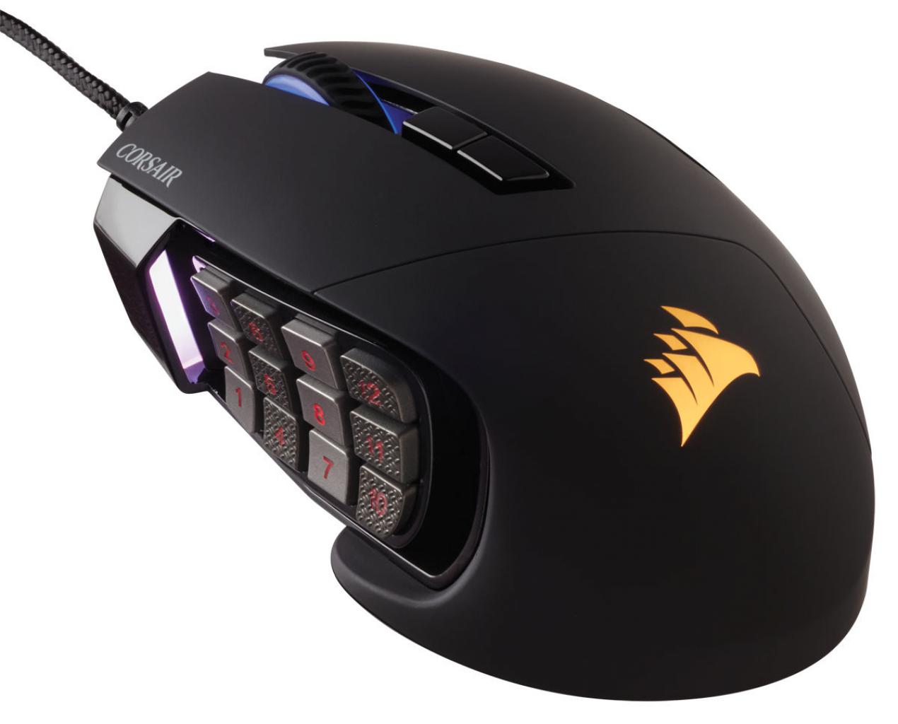[05/01/2017] Corsair Scimitar Pro RGB schwarz