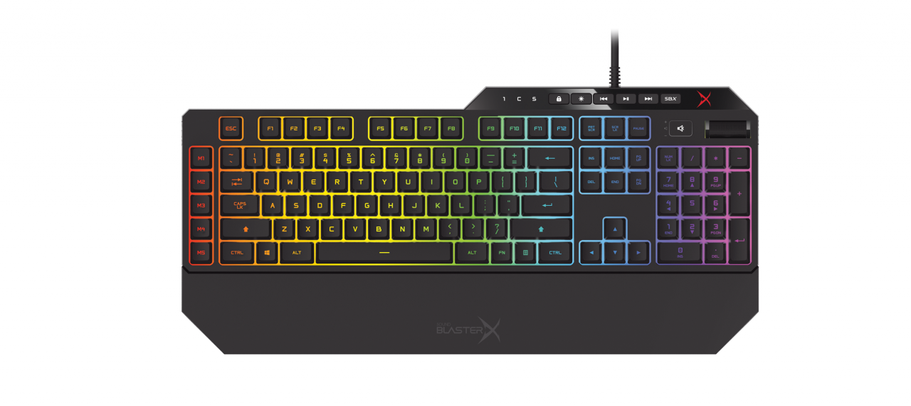 [12/01/2017] Sound Blaster X Siege M04 & Vanguard K08 RGB: Creatives erste Tastatur und Maus